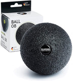 Blackroll - Trigger Point Ball 08, for Exercise and Muscle Recovery, Deep Tissue Massager for Myofascial Release in The Shoulders, Neck, and Back, 8cm (3.1"), Black