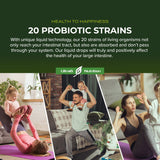 Probiotics for Women and Probiotics for Men – 20 Strain Liquid Probiotic Supplement - Acidophilus Probiotic - Womens Probiotic, Probiotics for Digestive Health, Gut Health + Probiotics for Kids