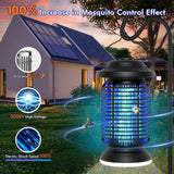 AMUFER Bug Zapper Outdoor & Indoor, Upgraded 18W Exclusive Blue-Violet Light with 2W LED Lamp, 100% Increase in Mosquito Control Effect, Coverage of 1/2-1 Acre, Fly Zapper for Patio, Backyard, Home