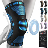 Knee Brace with Patella Gel Pad for Pain Relief, ACL/PCL Support - By NEENCA