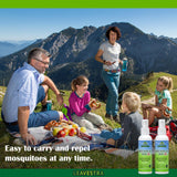 Mosquito Repellent Spray for Body, Made with Plant Essential Oils,Insect Repellent Spray Natural Bug Repellent for Skin DEET-Free Pump Spray 4 Fl Oz (2 Pack)