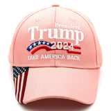 Trump Hat 2024 President MAGA Hat Donald Trump Hat Take America Back Trump Merchandise Baseball Cap for Women Men