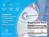 Brain Basics Ultra Pure IgG Supplement - Dairy-Free Supplement IgG-Immunolin Powder, Blended Vitamin & Mineral Supplements, 150g, 60 Servings