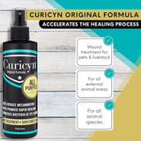 Curicyn Wound & Skin Care Spray Formula for Dogs and Cats 2 oz. - 1 Bottle