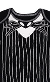 Disney Nightmare Before Christmas Jack Skellington Newborn Baby Boys Cosplay Bodysuit and Hat 3-6 Months