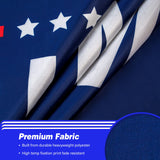 Trump 2024 Flag 3x5 Outdoor Double Sided Made in USA,Donald Trump Flag Take American Back Frump Desantis 2024 Flag Polyester Fiber with 2 Brass Grommets & 4 Rows Stitched