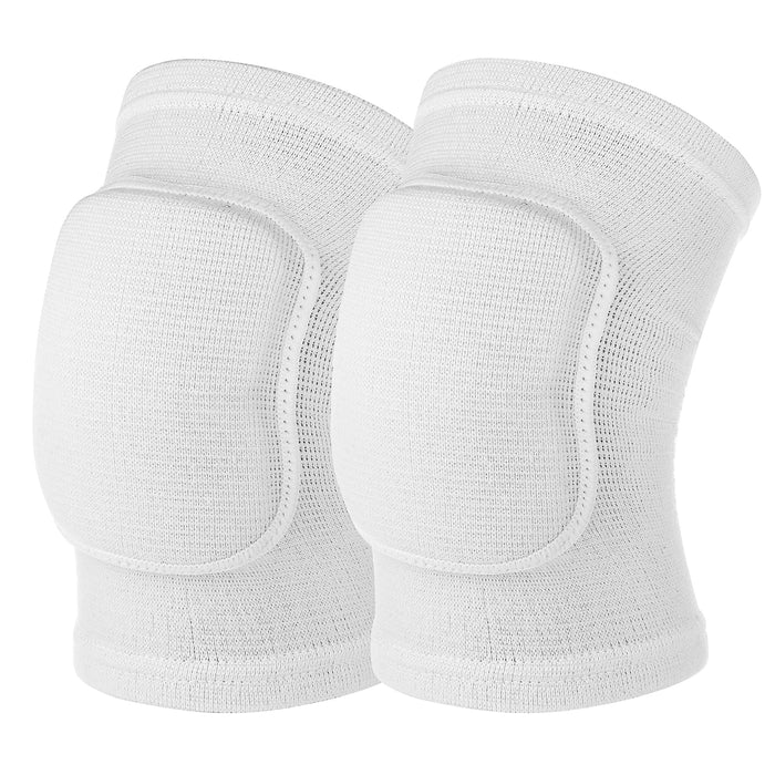 COMNICO Arm Brace Pads Elbow Protector Strap Pair, Breathable Anti-Collision Sponge Tendonitis Fitness Volleyball Basketball Tennis Golfers Knee Support Band for Kids Men Women Elderly