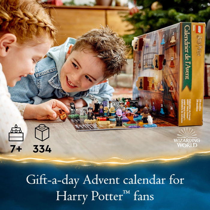 LEGO Harry Potter 2022 Advent Calendar 76404 Building Toy Set and Minifigures; Countdown to Christmas for Kids, Boys and Girls Ages 7+ (334 Pieces)