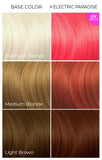 ARCTIC FOX Vegan and Cruelty-Free Semi-Permanent Hair Color Dye (8 Fl Oz, ELECTRIC PARADISE)