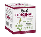 Konsyl Original Formula Daily Fiber, 100% All Natural Psyllium Husk Powder - Stickpacks 30ct