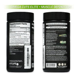 PMD Sports Omega Cuts Elite -Fat Loss-Muscle Defining Formula - Omega Fatty Acids, MCT's and CLA for Muscle Definition and Maintenance - Keto Friendly For Women and Men - Stimulant Free (180 Softgels)