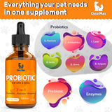 Probiotics for Dogs ◆ Cat Probiotic ◆ Great Dog Probiotics and Digestive Enzymes for Pet ◆ Dog Digestive Enzymes & Pure Prebiotic ◆ Canine Probiotic ◆ Probiotics for Cats ◆ Puppy Probiotic