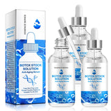 3PCS Botox Stock Solution Facial Serum, Botox in a Bottle with Hyaluronic Acid, Collagen, Vitamin C, Anti Aging/Wrinkles/Fine Line Tightening & Boost & Moisturize Skin, Frangence Free(1oz / 30mI)