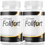 IDEAL PERFORMANCE (2 Pack) Folifort Hair growth Pills Felfort Extra Strength Vitamins Reviews Suppliment (120 Capsules)