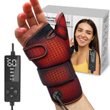 sticro Wrist & Thumb Heating Pad for Arthritis and Carpal Tunnel Relief, Hand Heating Pad for Sprains, Trigger Thumb, Tendonitis, Hand Pain Relief - Left & Right Hands(S/M)