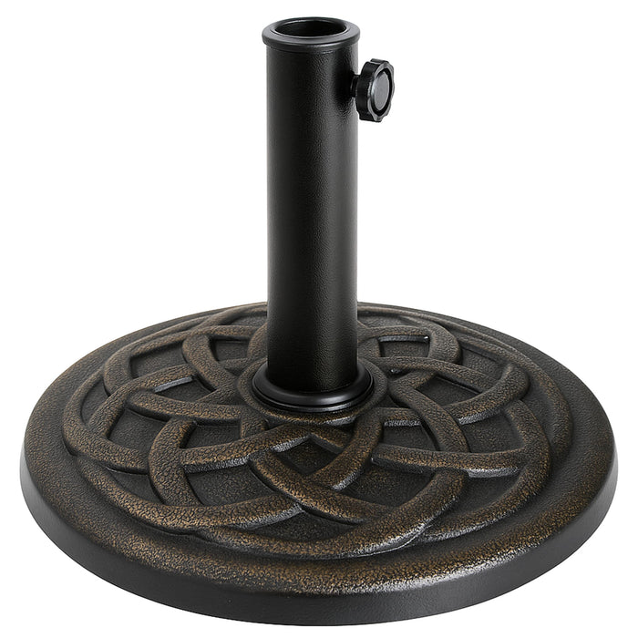 BACKYARD EXPRESSIONS PATIO · HOME · GARDEN 911554 21 Pound Umbrella Base, Bronze