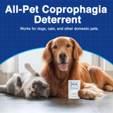 For-Bid for Dogs and Cats | Stool Eating & Coprophagia Deterrent | Dog & Cat Food Powder Additive to Prevent Dogs from Eating Poop | Safe for Your Pets | Vet Recommended Formula for Anti-Coprophagia