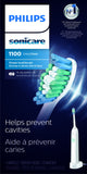 Philips Sonicare DailyClean 1100 Rechargeable Electric Power Toothbrush, White, HX3411/04