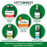 Vet’s Best Brewer’s Yeast & Garlic Chews| Healthy Skin & Coat Protection for Dogs | Formulated with Veterinary Recommended Dosage | 60 Count