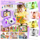 Kids Camera Toy, masterbee Children Camera Toys for Kids Age 3-12, Christmas/Birthday Gifts for Girls, 1080P HD Video Kids Digital Camera, Gift for 3 4 5 6 7 8 9 10 11 12 Year Old Girl