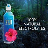 FIJI Natural Artesian Bottled Water 700mL / 23.7 Fl Ounce (Pack of 12) - Sports Cap - 100% Natural Electrolytes