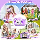 Kids Camera Toy, masterbee Children Camera Toys for Kids Age 3-12, Christmas/Birthday Gifts for Girls, 1080P HD Video Kids Digital Camera, Gift for 3 4 5 6 7 8 9 10 11 12 Year Old Girl