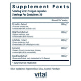 Vital Nutrients Liver Support II with Picrorhiza, Milk Thistle and Curcumin | Vegan Supplement | Herbal Combination to Support Healthy Liver Function* | Gluten, Dairy and Soy Free | 60 Capsules