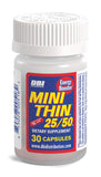 DBI Distribution 200 Mg Mini Thin 25/50 Herbal Dietary Supplement - 30 Capsules