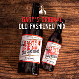 Gary's Old Fashioned Mix, Premium Non Alcoholic Cocktail Mixer, Old Wisconsin Tradition Drink Mixer, 64 Cocktails Per Mixer Bottle (32 fl oz) - Gary's Premium Cocktails