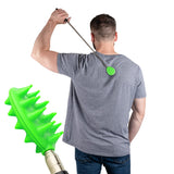 Cactus Scratcher Back Scratcher for Men, Women & Kids, Double Side Itch Reliever for Back, Head and Body, Compact Back Scratcher Extendable to 24.5 Inches - Glow in The Dark