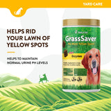 NaturVet – GrassSaver Supplement for Dogs – Healthy Supplement to Help Rid Your Lawn of Yellow Spots – Synergistic Combination of B-Complex Vitamins & Amino Acids – 240 Soft Chews