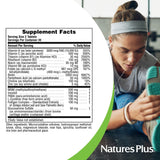 NaturesPlus Ultra Hair, Sustained Release - 60 Vegetarian Tablets - Natural Hair Growth Supplement For Men & Women - Longer, Thicker Hair - Gluten-Free - 30 Servings