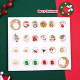 Christmas Advent Calendar Bracelet 24 Days Christmas Countdown Calendar Bracelets Set DIY Jewelry Making Kit 2024 Christmas New Year Birthday Gift