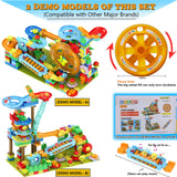 Marble Run Building Blocks Kid Toys Ages 4-8,Montessori Education Preschool Learning STEM Toys for 3 4 5 6 8 Year Old Boys and Girls Christmas Birthday Gifts,puzzle Marbles Track for Kids Games