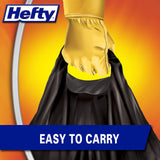 Hefty Load & Carry Heavy Duty Contractor Large Trash Bags, 42 Gallon, 26 Count