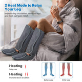 RENPHO Leg Massager Heat for Circulation Pain Relief, FSA HSA Eligible, Air Compression Calf Foot Massage, Muscle Pain Relief, 2 Heat 5 Modes 3 Intensities Gifts for Him Her Dad Mom