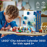 LEGO City 2023 Advent Calendar 60381 Christmas Holiday Countdown Playset, Gift Idea to Countdown to Adventure with Daily Collectible Surprises