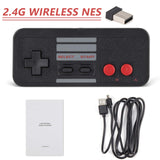 KIWITATA 2.4G Wireless NES USB Controller for PC Games, 2 Pack Rechargeable NES Remote Wireless USB Retro Game Pad Controller for Windows MAC Raspberry Pi