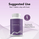 Theralogix Companion Multivitamin & Mineral Supplement - 90-Day Supply - Supplement for Women & Men Without Iron, Vitamin D, or Vitamin K - B Vitamins, Zinc & Magnesium - NSF Certified - 90 Tablets