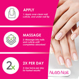 Nutra Nail 5 to 7 Day Growth Treatment - Fast Keratin Nail Hardener & Nail Strengthener for Thin Nails, Brittle & Damaged (0.47 Fl Oz)