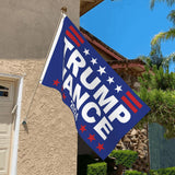 Trump Vance 2024 Flag Tapestry Donald Trump 2024 President Vance Flag Double Stitched and 2 Brass Grommets Banner for Outdoor Indoor yard Room Decor Hanging Decor 3x5 FT