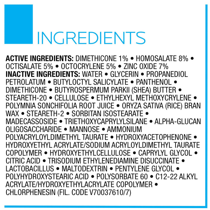La Roche-Posay Cicaplast Balm B5 UV SPF 50, Vitamin B5 + Shea Butter + Tribioma + Madecassoside + Zinc Oxide Sunscreen, Post Treatment Skin Protectant With SPF, Multi-Purpose Cream For Dry Skin
