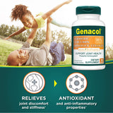 Genacol Turmeric Curcumin Collagen Supplement Enhanced Absorption with 95% Curcuminoids, Black Pepper & AminoLock Colageno | Supports Healthy Joints | 90 Capsules