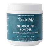 Dr Amen BrainMD NeuroLink Powder - 114g - Supports Memory, Focus & Concentration - Gluten Free - 30 Servings