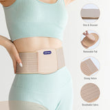 HEERTEEAJ Umbilical Hernia Belt | Abdominal Hernia Belt for Men & Women | Belly Button Umbilical Hernia Binder w/ 1 Hernia Compression Pads | Ventral, Epigastric & Post Surgery Support Belts