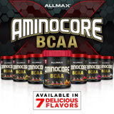 ALLMAX Nutrition AMINOCORE BCAA Powder, 8.18 Grams of Amino Acids, Intra and Post Workout Recovery Drink, Gluten Free, Fruit Punch, 315 g