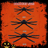 3 Pcs Giant Spiders Halloween Decorations, Scary Large Spiders Outdoor Halloween Decorations Indoor Decorations