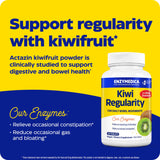 Enzymedica, Kiwi Regularity, Supports Regular Bowel Movements, Relieves Occasional Constipation, Gas & Bloating, 30 Count