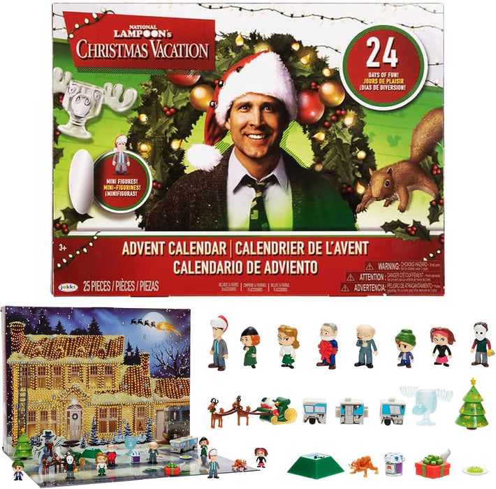 Advent Calendar 2024,24 Day Christmas Vacation Advent Calendar- National Lampoon’s Christmas Vacation Advent Calendar, National Lampoon Advent Calendar,Christmas Countdown Calendar Gift (2 PCS)