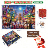 Advent Puzzle Calendar 2024 for Kids and Adults, 24 Days Christmas Countdown Calendars, Christmas Gift for Boys Girls,1008 Pieces Christmas Puzzle in 24 Boxes, Christmas Celebration(27.56 x 19.68 Inch)